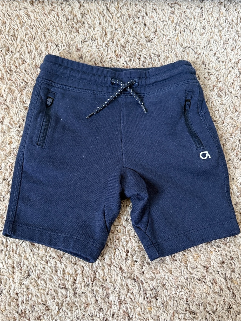 GAP kids Dark Navy Athletic Drawstring Shorts